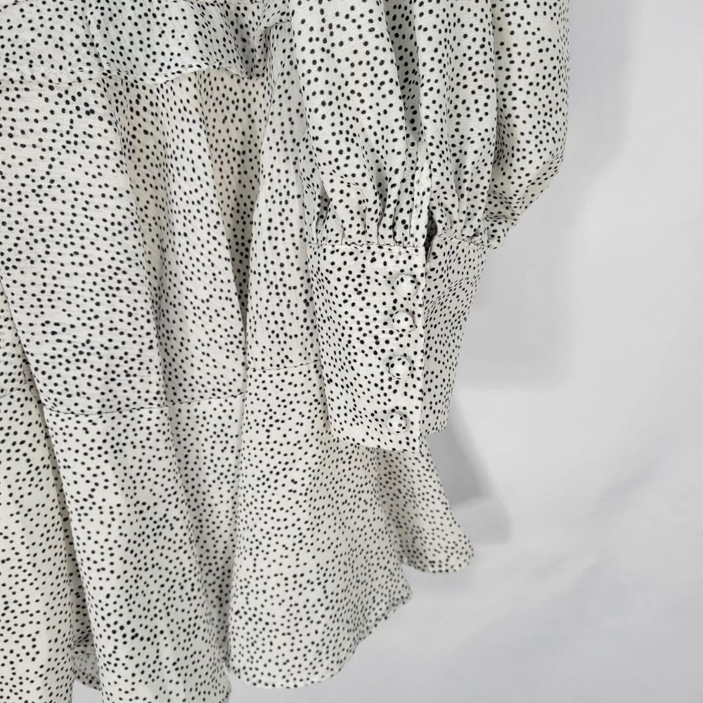 Beulah Ruffled Mini Dress Size Medium - Picture 8 of 14